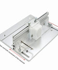 Pro Shop Quality Aluminum Router Table Insert Plate With Smooth Glide Lift Lever and Rock Solid Surface Mount Design for Heavy Duty Woodworking Trimming and Carving