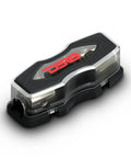 Square ANL Fuse Holder With 200 Amp Fuse Included For 0GA To 4GA Power Wiring Heavy Duty Car Audio Accessory Made In USA