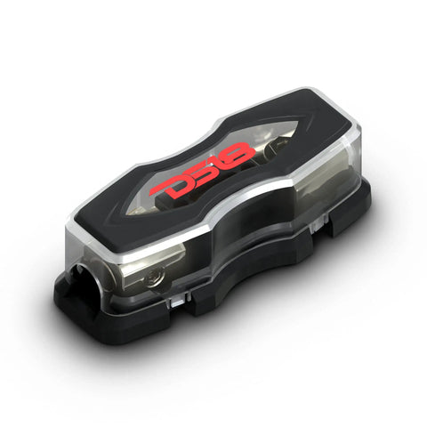 Square ANL Fuse Holder With 200 Amp Fuse Included For 0GA To 4GA Power Wiring Heavy Duty Car Audio Accessory Made In USA