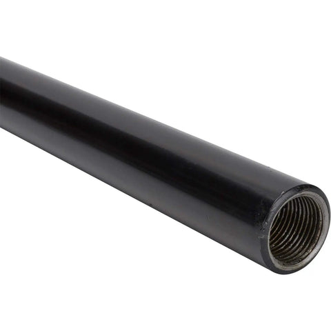 45 Inch Plain Tie Rod Drag Link Kit With Eleven Sixteenth Inch Tie Rod Ends For Trucks And Jeeps Rugged Beefy Steel Easy Install Center To Center Fit Precut Length For Precise Steering black steel threaded tube end
