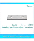 Pro Shop Grade Zero Steel Gauge Block Set Featuring One Five Hundred Three Hundreds And Three One Fifty Millimeter Calibration Gages showing 125mm single steel gauge block.