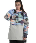 Warm Insulated Waterproof Snow Jacket For Men And Women Hooded Snowboard Coat With Windproof Breathable 15000mm Shell