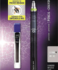 Kuru Toga Mechanical Pencil Starter Kit 0.7mm HB2 Lead With Rotating Tip Mechanism For Crisp Dope Lines and Diamond Infused Lead
