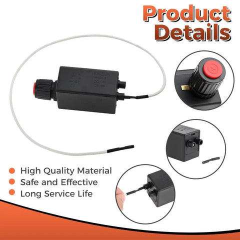 Spark Generator Electronic Push Button Igniter With 20 Inch Wire Replacement For Uniflame Patio Heaters Gas
