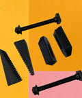 8mm Clamp Kit Set For HV4 And HV6 Rotary Tables Pro Grade Milling Machine Clamping Set with bolts and clamp blocks visible