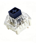 Kailh 35pcs Box Navy Clicky Mechanical Keyboard Switches, 3-Pin 95gf Pre-Lubed Heavy Force Switches For Custom Keyboards, Bold Tactile Click With Smooth Actuation Right Out Of The Box close-up