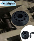 2 Pack Transfer Case Shift Linkage Bushings With E Clips Grommet Kit Replacement For OEM 68078975AA 68078974AA Durable Rubber