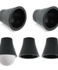 5 Pack Golf Ball Retriever Set Quick Install Putter Ball Grabber With Swing Handle And Suction Cup Portable