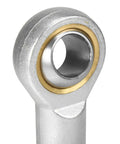SI6T K Rod End Bearing Set, 4 Pieces, 6mm Bore, Self Lubricating M6x1 Right Hand Female Thread Heim Joint With Jam Nuts, Carbon Steel Body With White Zinc Plating, 13 Degree Angular Misalignment, close-up