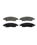 Ceramic Front Disc Brake Pad Set For Nissan Versa Quiet OE Style Fit Daily Driver Ready Low Dust Squeal Reducing Shim