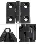 Heavy Duty Zinc Alloy Door Hinge 50x50mm Backflap Butt Hinge One Piece Corrosion Resistant Practical Hardware For Interior And Exterior Doors Rustproof Weatherproof