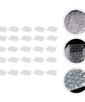 200 Pack Padded Bubble Mailers 10x15cm Double Sided Bubble Envelopes Shockproof Waterproof Packing Bags for Mailing Cosmetics Jewelry