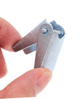 Close-up of Heavy Duty Toggle Bolt from the 48 Piece Set for Drywall Walls showing its metal construction.