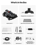 X450 All Wheel Drive Robotic Lawn Mower That Tackles Ultra Steep Slopes Up To 84 Percent With Zero Turn Precision And Dual 180W