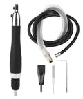 Heavy Duty Pneumatic Die Grinder Spinning A Rock Solid 22000Rpm for metal removal with air hose and accessories.