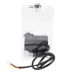 Durable Acrylic Water Cooling Pump Reservoir Combo 850ml Capacity with integrated pump in clear acrylic design.