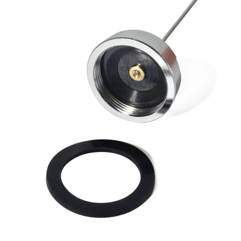 Beefed-Up Quarter Wave NMO UHF Ham Radio Antenna For Mobile 400-470MHz 6.4 Inch, 150W Power Handling, base and mount detail
