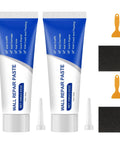 All-In-One Drywall Patch Kit With Scraper, Quick-Dry Wall Repair Paste for DIY Home Fix, includes paste, scraper, sandpaper