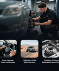 Mechanic installing Wheel Bearing Replacement 1 PC PT510090 NT510090 for Mitsubishi RVR 2011-2019, Jeep Compass 2007-2019