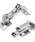 175 Degree Soft Close Cabinet Hinges Pair With Slow Smooth Hidden Frameless Design For Lazy Susan Cabinets And Folded Doors Anti Collision Opening