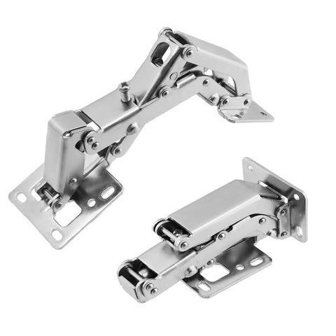 175 Degree Soft Close Cabinet Hinges Pair With Slow Smooth Hidden Frameless Design For Lazy Susan Cabinets And Folded Doors Anti Collision Opening