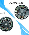 Front and reverse view of 900Kv Brushless Drone Motor For Multirotors With 3 To 6S Battery And 9 To 11 Inch Propeller Max 1300W Power Outer Rotor