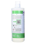 Back label view of Espresso Machine Milk Cleaning Liquid For Auto Frothers And Steam Wands Safe Biodegradable Phosphate Free Odorless One Liter Bottle
