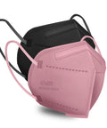 60 Pack KN95 Masks With 5 Layer Filtration Cup Design And Adjustable Nose Clip And Ear Loops For Adults All Day Comfort