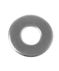 Runseaway M5 stainless steel flat washer with inner diameter 5mm, outer diameter 12mm, thickness 1mm