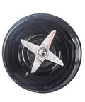 Top view of Cross Blade Replacement For NutriBullet RX N17 1001 2 Pack Upgraded Base With Tighter Nut 1700W Extractor Blenders