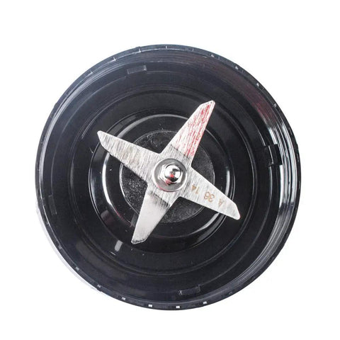 Top view of Cross Blade Replacement For NutriBullet RX N17 1001 2 Pack Upgraded Base With Tighter Nut 1700W Extractor Blenders
