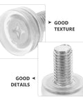 20 Pcs Adjustable Furniture Legs With Non Slip PVC Pads For Shelves Cabinets Tables And Chairs Threaded Screw Leveling Feet close-up