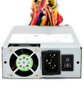 Badass 350W Atx Power Supply Boasting Kickass 80 Plus Bronze Certification with active PFC and fan for smooth operation.