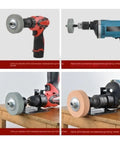 Heavy Duty 70MM Grinding Wheel With 10mm Bore For Smooth Metal Surface Finishing And Polishing Projects Made Tough For Pro Tools And DIY Grinders on drill