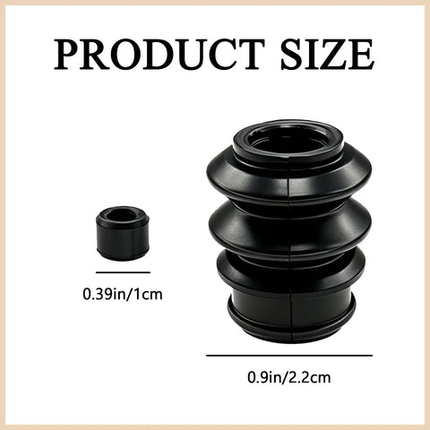 Brake Caliper Rebuild Kit With Caliper Slide Pin Boots And Sealing Rings Rubber Bushings And Repair Components For Automotive Brake System Replacement 4 Pack Compatible With Honda Chevy Pontiac size details of parts