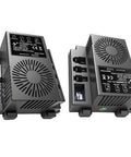 HY2005RX HL 24V Ride On Toy Control Board Box Conversion Kit showing front and back with cooling fan and connectors