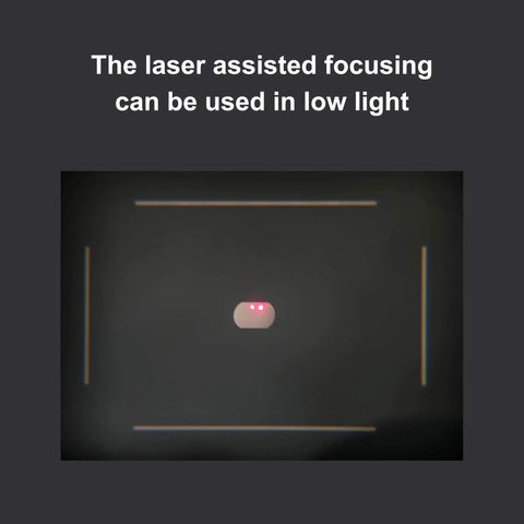 LD Light Meter Pro For Vintage Cameras And Film Photography With One Tap Exposure And Distance Calculator, Ultra Narrow 7 Degree Spot Meter, Built In Laser Rangefinder, Pocket Size All In One Meter For Fast Accurate Shots On The Go No Guesswork. laser focus view in low light
