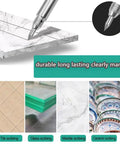 Kickass Rugged Double Tip Tungsten Carbide Scriber Set Precision Marking Pen For Metal Glass Ceramic Marble Tile And Stone Engraving Tool Five Piece Pack used on marble and glass.