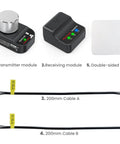 Pro Grade Wireless Z Axis Probe Tool Setter For CNC Router 3 Pin DC 5 To 24V including transmitter, receiver, cables