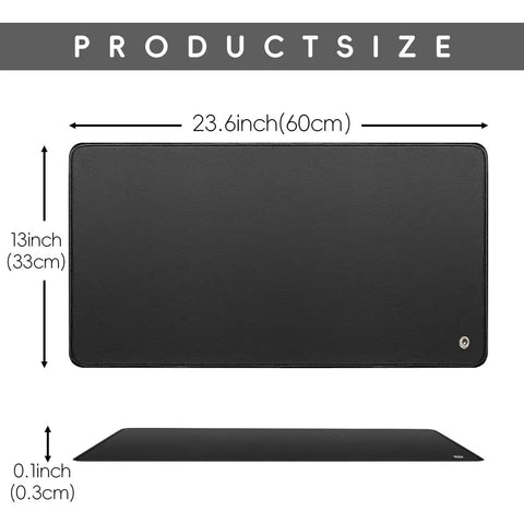 All In One Grounding Mat Kit With 15Ft Cord For Foot Mats Computer Desk And Sleep Mat Pet Friendly Super Soft And Cozy Polyurethane Surface Skin Safe Easy To Use Home Office And Bedroom Grounding Solution, showing product dimensions.
