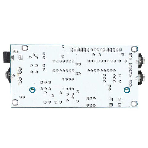 Back view of Compact Decoder And Practice Kit For Ham Radio Enthusiasts With CW Translator And Morse Code Trainer DC12V Portable Display