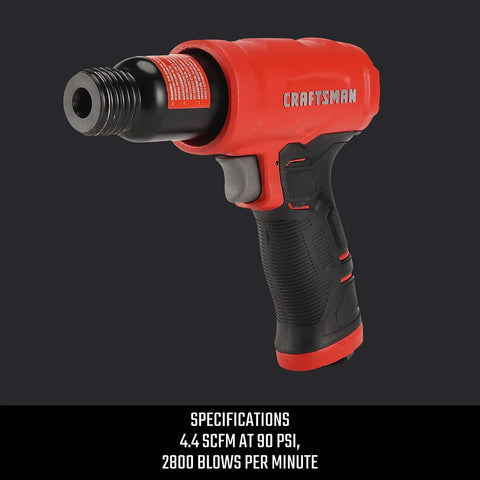 Heavy-Duty Air Hammer Workhorse With Medium Stroke For Demolition And Auto Repair, 2,800 BPM, Anti-Slip Handle, 4.4 SCFM At 90 PSI