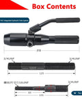 Metal Sheet Puncher Hydraulic Knockout Hole Punch Driver Kit components with tie rods and hydraulic hole opener