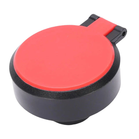 Eyewash Spray Head Replacement For Sink Mounted Eyewash Stations, ABS Faucet Mount Nozzle, 14mm 0.55in Thread, red cover