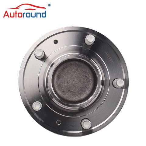 Top view of Rear Wheel Bearing Hub Assembly Fits Chevy Equinox And GMC Terrain 2018 Through 2021 Rear FWD 5 Lug With ABS 513441