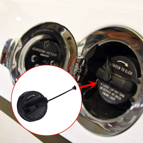 Jeep Wrangler Fuel Tank Filler Cap Gas Cap Direct Fit Replacement For 2003 Through 2018 JK And 2003 Through 2006 TJ Models Replaces 52100552AG