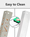 Heat Plates Replacement Kit For Char Griller 5050 5650 3001 E3001 3072 5072 3070 Grills Three Pack Stainless Flame Shields cleaning demonstration