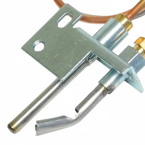 Durable 16156 And 525012 Rv Water Heater Pilot Burner Replacement Part With 13 Inch Thermocouple for Suburban SW6PER models close-up