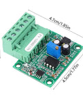 0 To 500 Hz To 0 To 10 V Frequency To Analog Converter Module For PLCs And Motion Controllers, digital to analog interface module