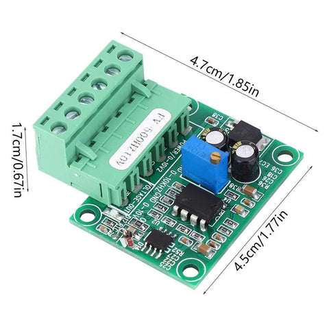0 To 500 Hz To 0 To 10 V Frequency To Analog Converter Module For PLCs And Motion Controllers, digital to analog interface module